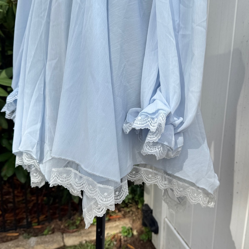 Sugar thrillz baby blue dress nwt small - Picture 3 of 11